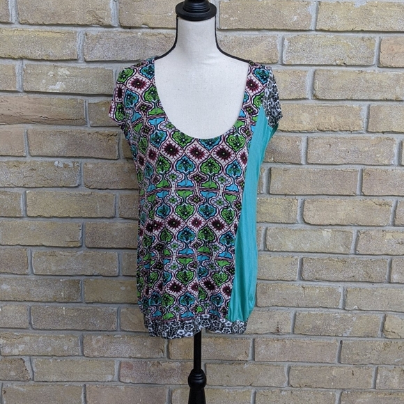Anthropologie Ett Twa Pattern Top - Picture 1 of 6